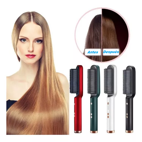 Cepillo Plancha Peine Iónico Alisador 5 en 1